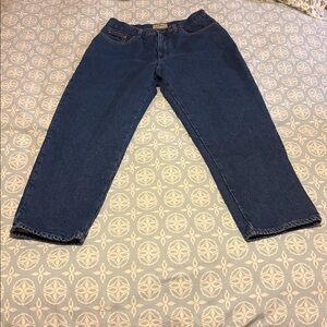 Vintage L.L. Bean Flannel Lined Jeans